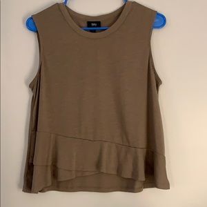 Mossimo asymmetrical tank top